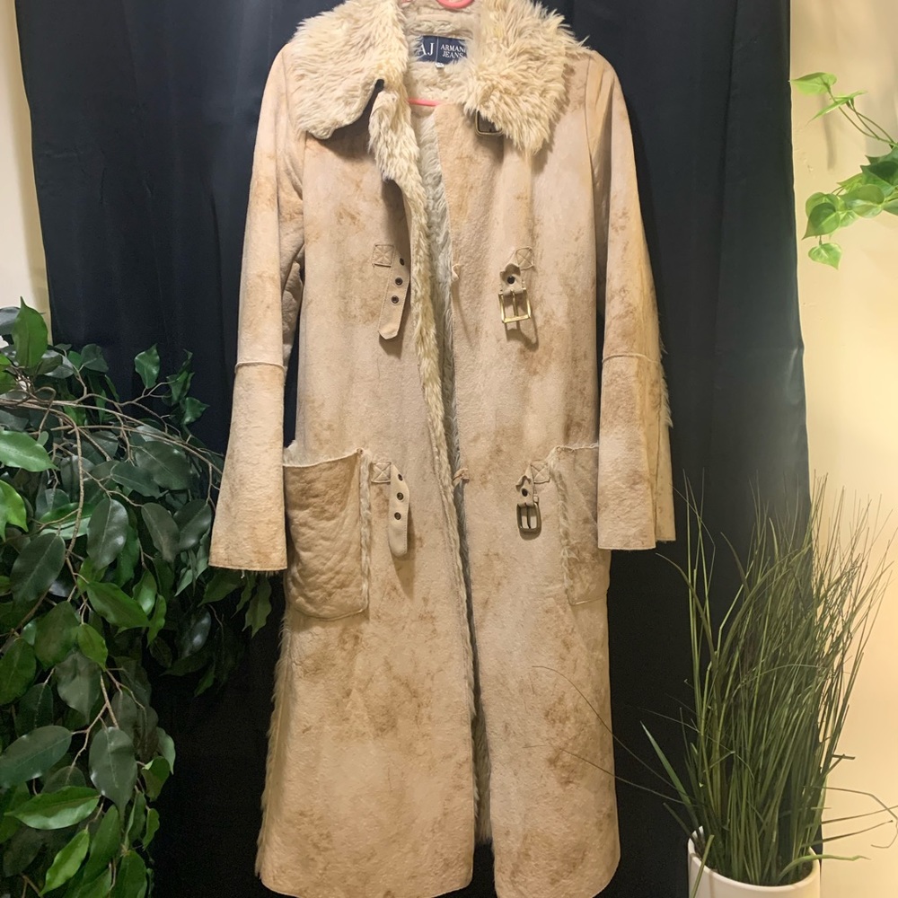 Vintage Armani Fur Coat